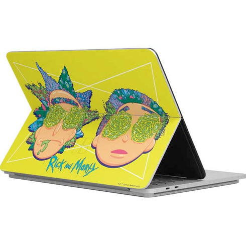 Adult Swim Rick and Morty Rick and Morty Portal Eyes Surface Laptop Studio Skin